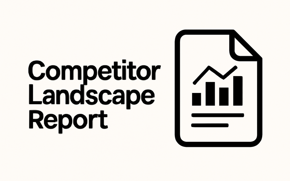 Competitor Landscape Report - promo