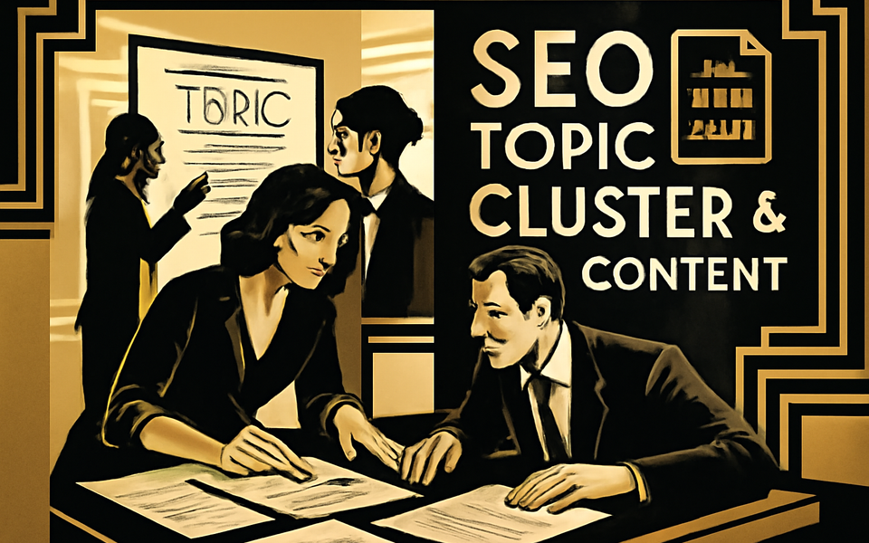 SEO Topic Cluster & Content Brief Package - promo
