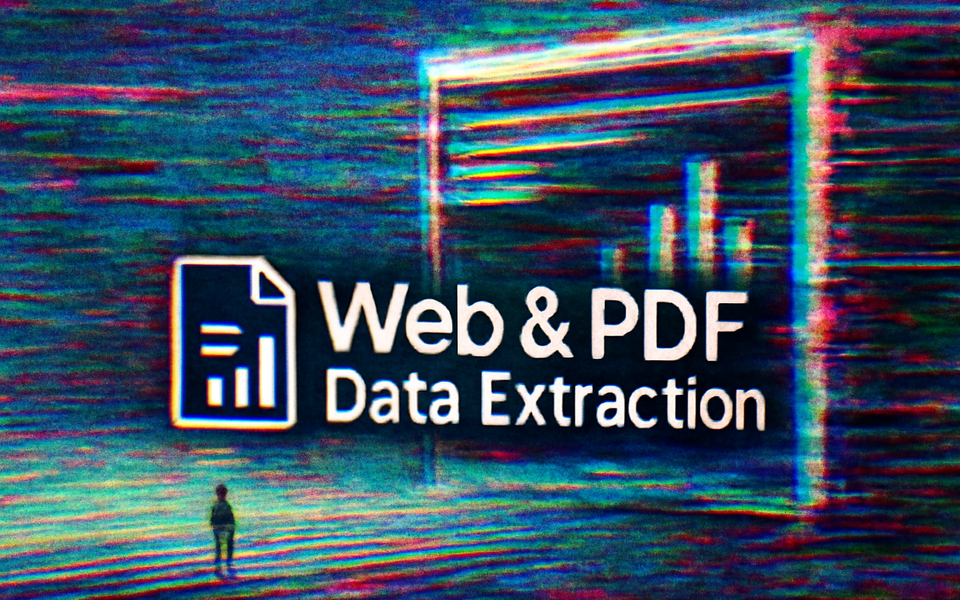 Web & PDF Data Extraction - promo
