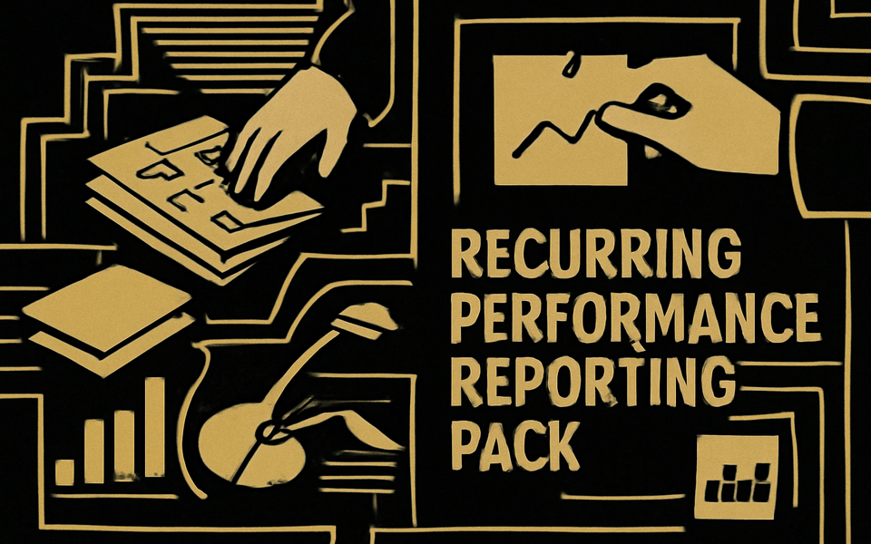Recurring Performance Reporting Pack - promo