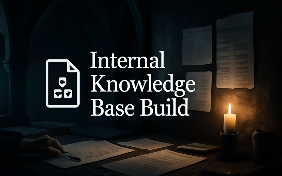 Internal Knowledge Base Build - promo